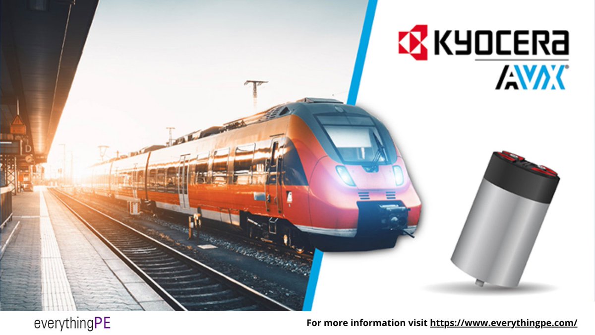 everything_PE_'s tweet image. Traction-Grade DC Filtering Capacitors for EV and Industrial Applications

Read More: ow.ly/IoUP50YNTSc

#kyoceraavx #dcfilteringcapacitor #electricvehicles #powerelectronics #technologynews