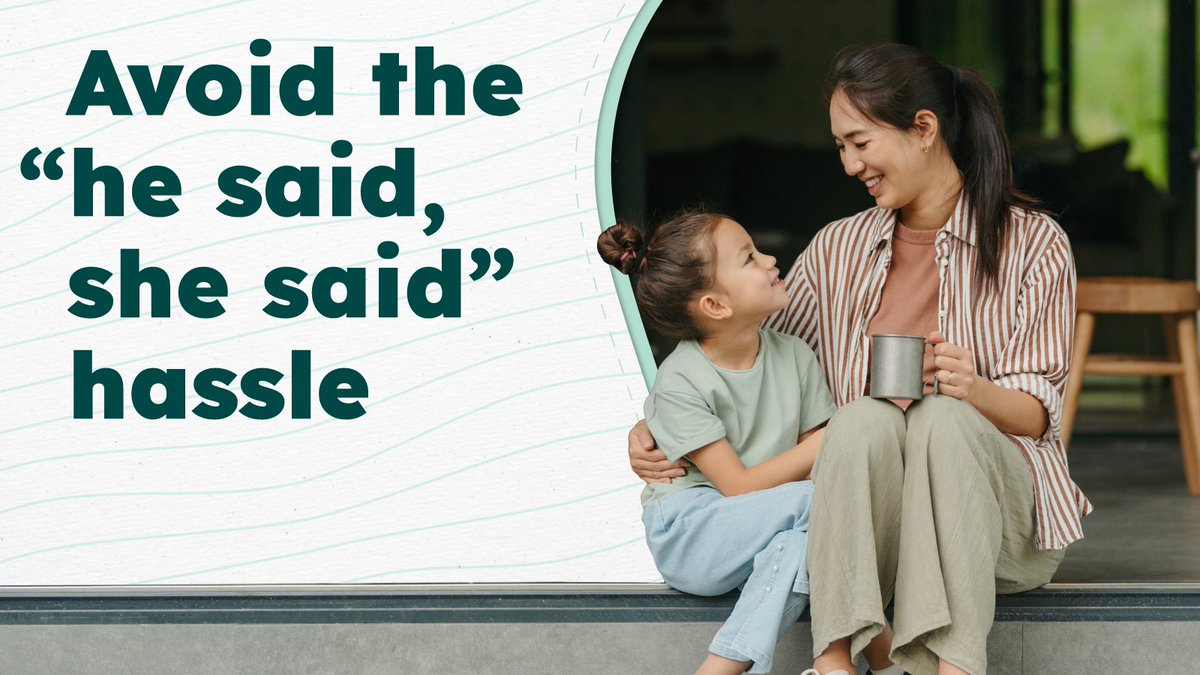 TalkingParents's tweet photo. Gone are the claims of "I didn't see that" or "I didn't say that." Easily find, review, and verify all conversations on TalkingParents. Calls and messages are recorded and saved within our Unalterable Records, holding both parents accountable. https://t.co/SUmGGE7uOr