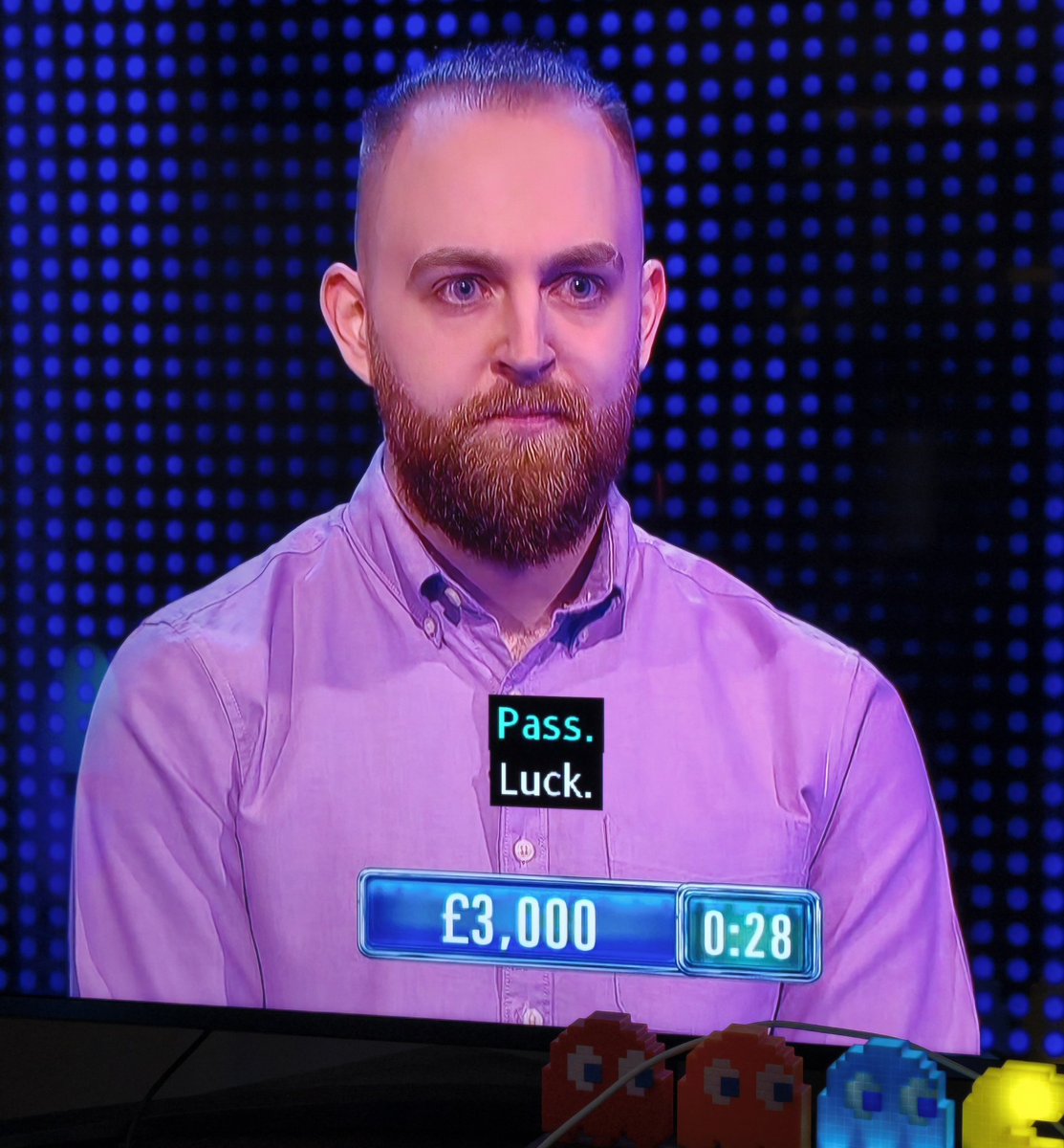 DVDfever's tweet image. I think Cavan came to bump me off in my dreams... 

And the cunt went LOW for 2K!
#thechase