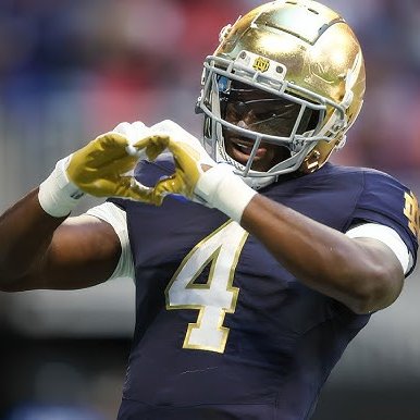 DraftKings's tweet photo. Jeremiyah Love is currently ranked the 17th best player on our DraftKings Best Ball rankings. 

15. Saquon Barkley
16. Trey McBride
17. Jeremiyah Love
18. Omarion Hampton
19. Drake London
20. Malik Nabers

Whoever drafts him is getting a stud. https://t.co/3NNZ9utzNw