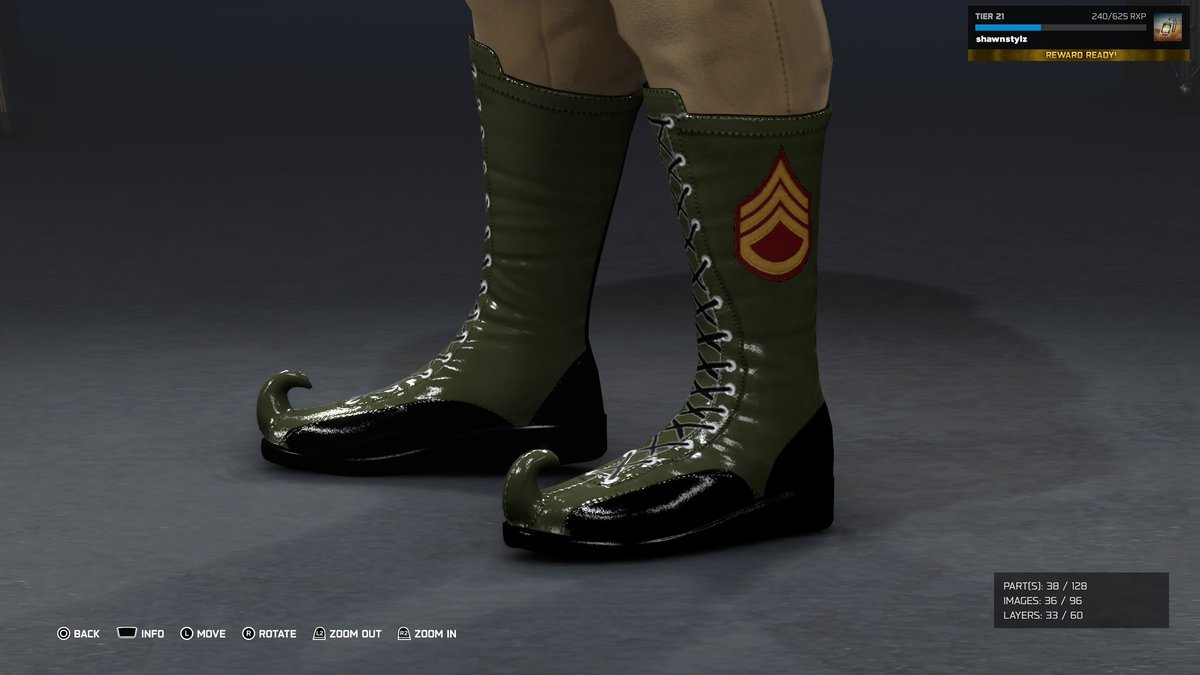 RealShawnStylz's tweet photo. 🎵🎤Boots with the curls… everybody was lookin at… oh wait?! #WWE2K26 #2KGenerations https://t.co/UYVhvzoy0O