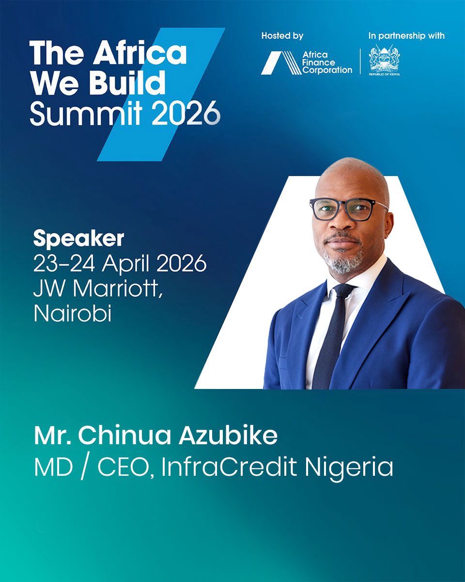 InfraCredit's tweet photo. Our CEO will speak tomorrow at #AfricaWeBuild2026 on “From Billions to Trillions,” sharing InfraCredit’s experience mobilising domestic capital for infrastructure through local currency guarantees. https://t.co/VbnbIR5rgK