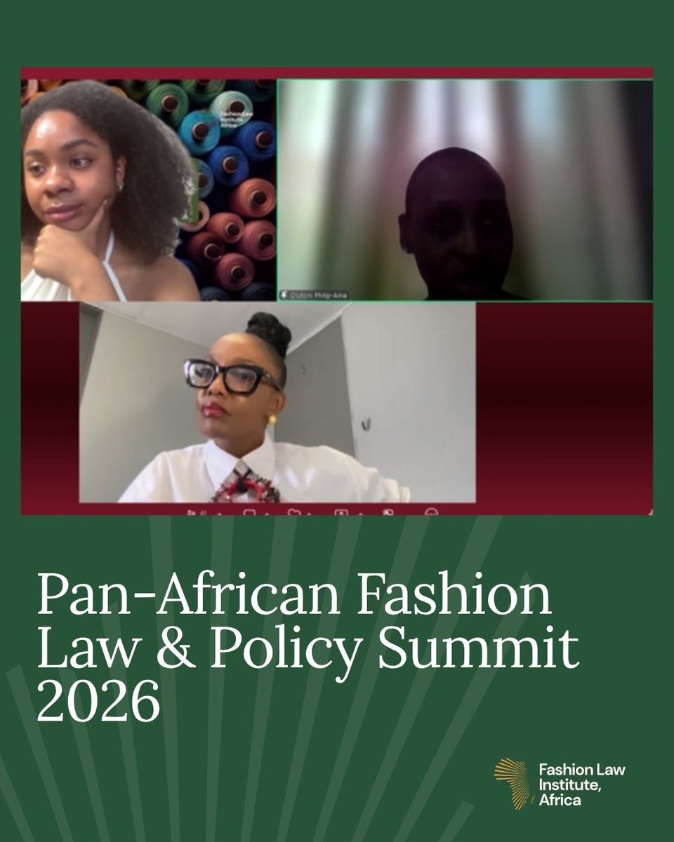fliafricahq's tweet photo. It was truly enlightening bringing together brilliant speakers who unpacked critical issues in African fashion law and policy.

From exploring policy gaps to discussing practical legal frameworks for protecting designers and growing fashion businesses.

#fashionlawinstitute https://t.co/oquDKnijh6