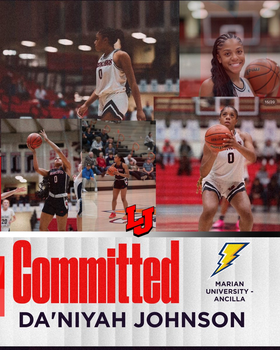LJGBB's tweet photo. Congratulations to our favorite #0 ( @niyahhh0111 ) on her commitment to Marian University - Ancilla.

A true testimony of where hard work, a great attitude and a relentless pursuit of excellence can take you.

We are so proud of you!

@EthanAHanson @JeffAthletics @MU_AncillaWBB https://t.co/JW0vN6aApX