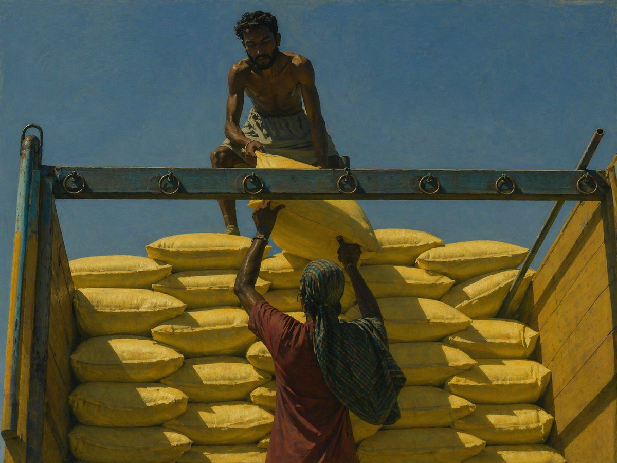 #Grain prices need to move.

India’s tender confirms higher-for-longer #nitrogen prices.

India appears to have pulled 2.5 MMT of #urea from the market, with trade estimates pointing to as much as 2.8 MMT in hand. The implied clearing level of $935-959/t CFR is roughly 85-90%