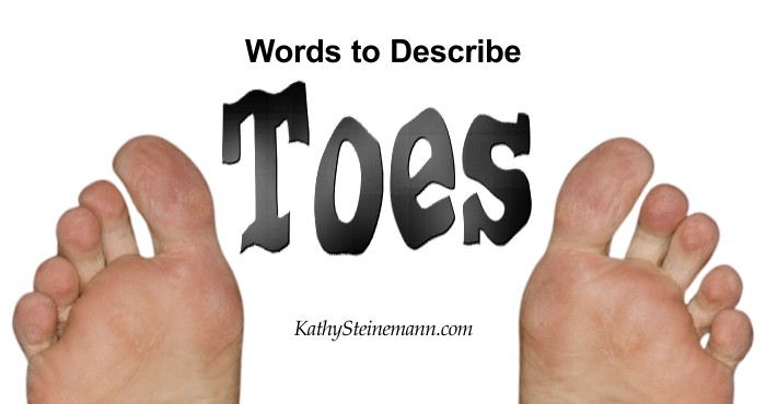 KathySWriter's tweet image. .
Even when covered, toes reveal underlying emotions.
Need to describe them?
Find 600+ ways in this post.

kathysteinemann.com/Musings/toes/

#Words #WritingTips #WritingCommunity #WritingLife #KathySWriter