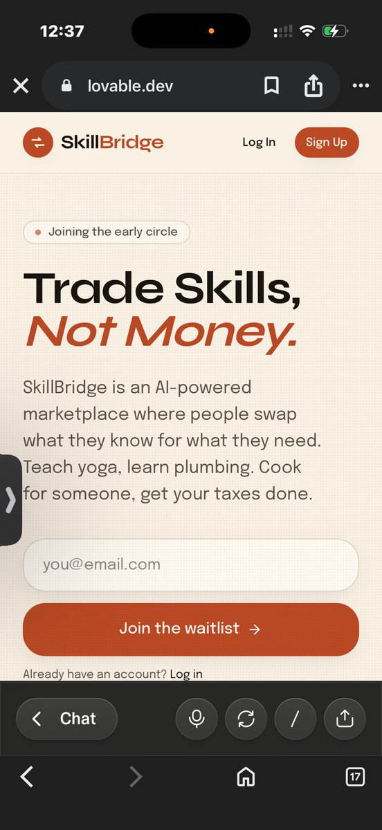 SkillBridge tweet media