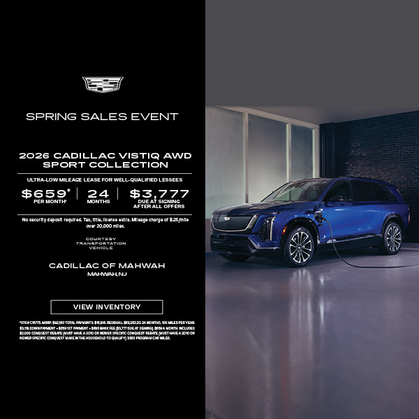 CadillacofMahwa's tweet photo. The future is electric—and it’s here this spring. ⚡
Experience the innovation, performance, and luxury of Cadillac EVs during our Spring Sales Event at Cadillac of Mahwah.
🔗 https://t.co/usXrHs27rA
.
.
.
#CadillacOfMahwah #CadillacEV #SpringSalesEvent #CadillacLyriq #Electric https://t.co/dloNwscfw6