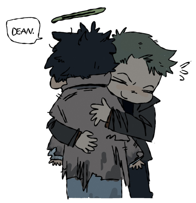 beybuniki's tweet image. cas and dean in purgatory #supernatural