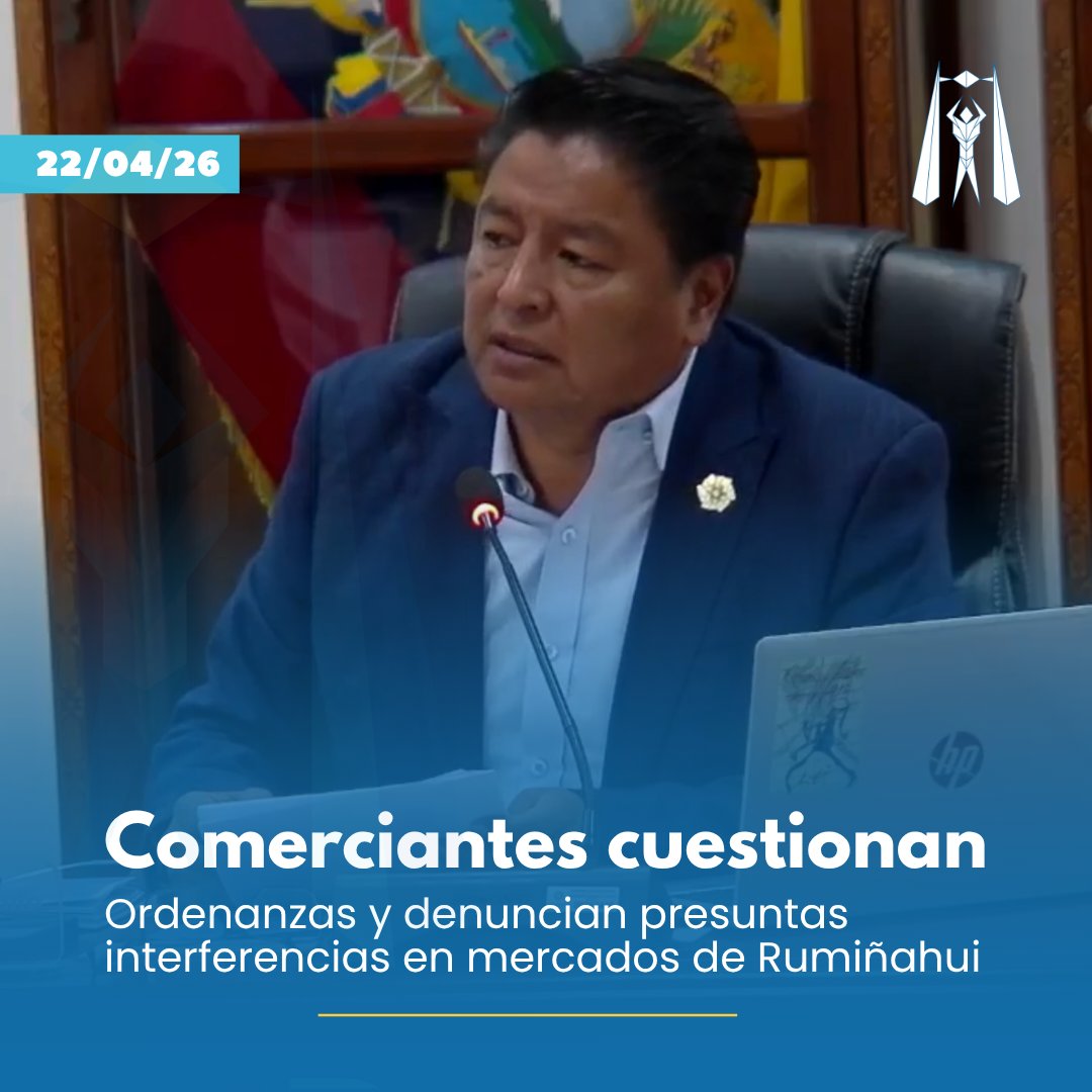 ruminahuidigitl's tweet image. #Comercio | Durante la sesión de Concejo realizada el lunes 20 de abril, comerciantes de la plaza César Chiriboga acudieron para expresar su inconformidad con las ordenanzas vigentes, señalando que estas afectarían su actividad y los dejarían en una situación de vulnerabilidad.🧐
