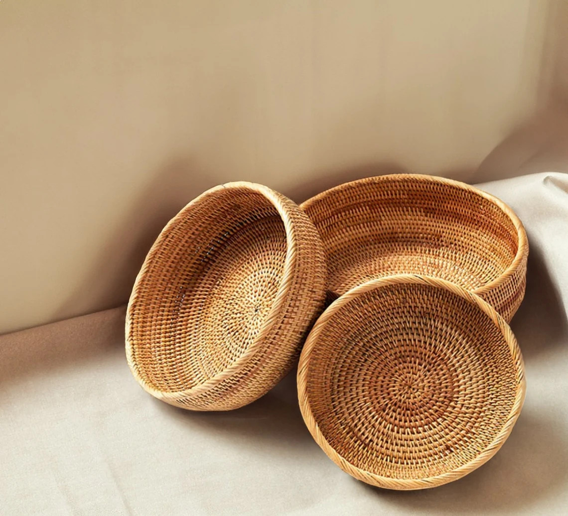 Daniel_BaoMinh's tweet image. A rattan round basket that combines timeless design with everyday functionality. Ideal for organizing your space while adding a warm, natural touch.

DM for more details!

WhatsApp: +84 936 772 770

#rattan #wholesale #basket #hottrend