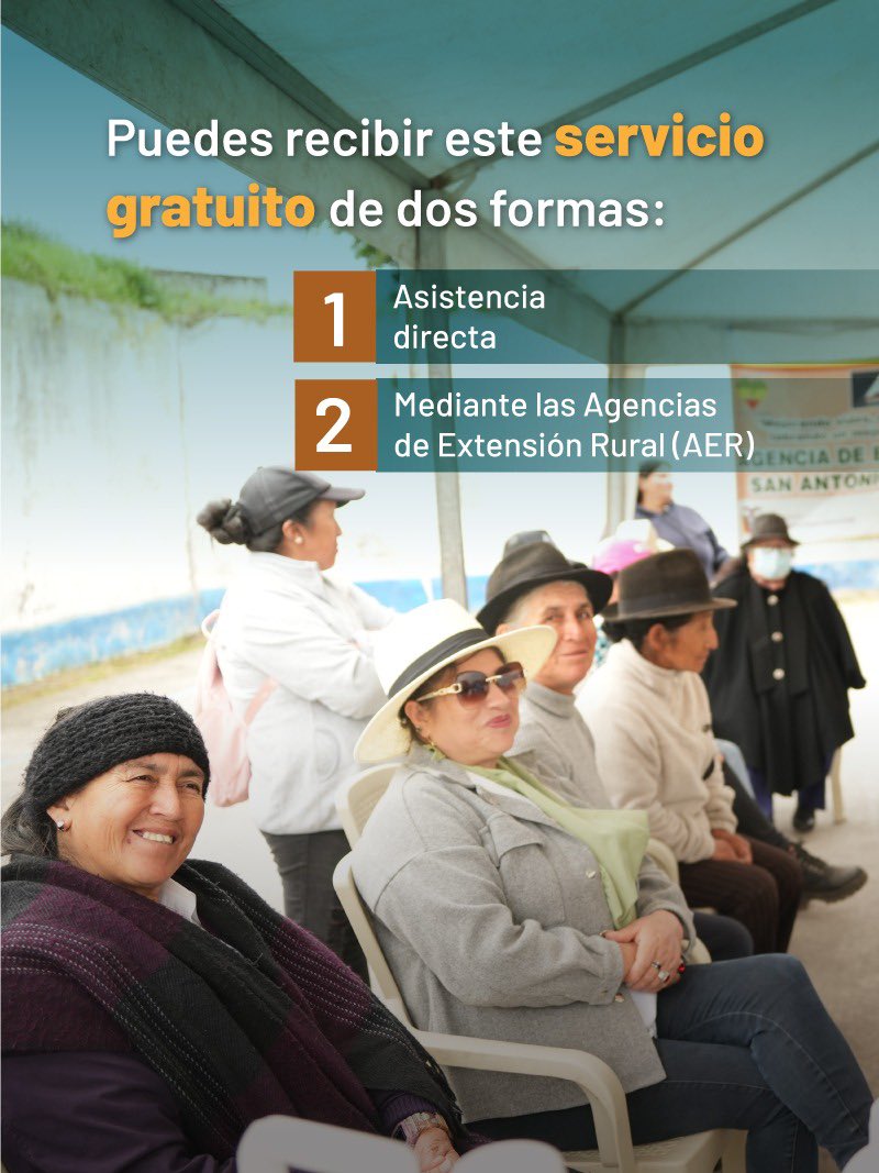 AgriculturaEc's tweet photo. Accede gratis a asistencias técnicas y capacitaciones del #PIDARA, de forma individual o junto a tu organización.

Visita la Dirección Distrital del #MAGP de tu provincia y fortalece tu producción.

🔗 Todos los detalles aquí: https://t.co/ruRpRqsUAn

#ElNuevoEcuador https://t.co/frMlxGzVBn