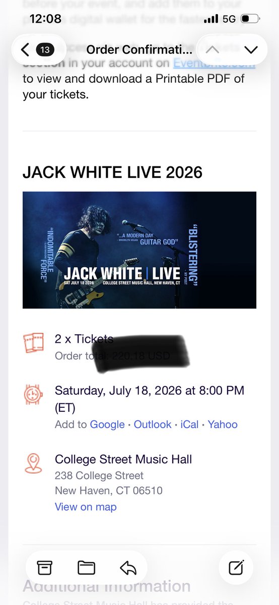 candyjax's tweet photo. So excited to have scored these too! ❤️ #JackWhite https://t.co/ZlqWFOC6Jp