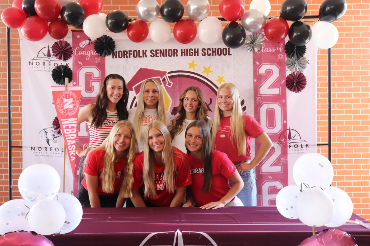 NPSSeniorHigh's tweet photo. Our Senior High guidance counselors are hosting a Signing Day to celebrate our NPS senior class! NPS will be represented at many different colleges! Best of luck to all! #npspanthers https://t.co/n5epT1nTjK