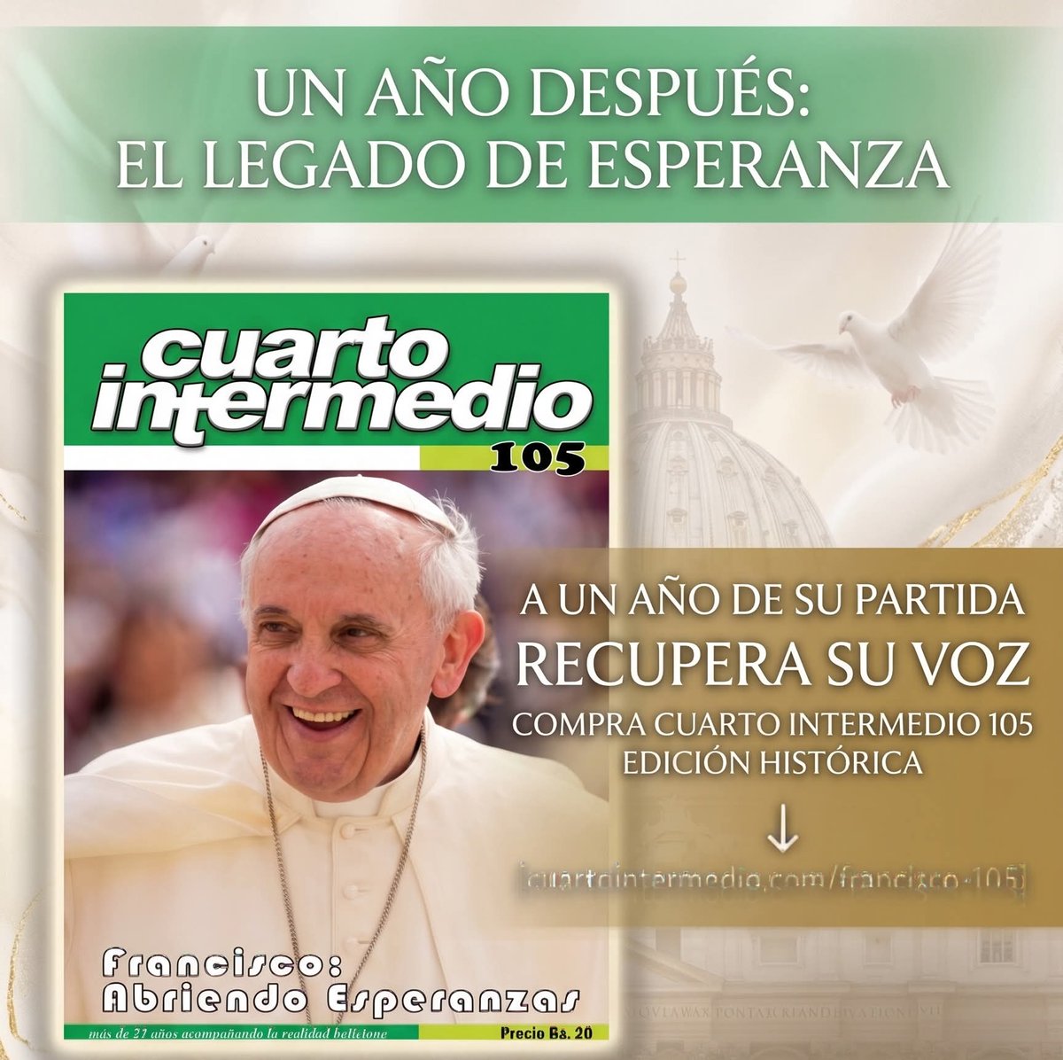 Revista Cuarto Intermedio tweet media