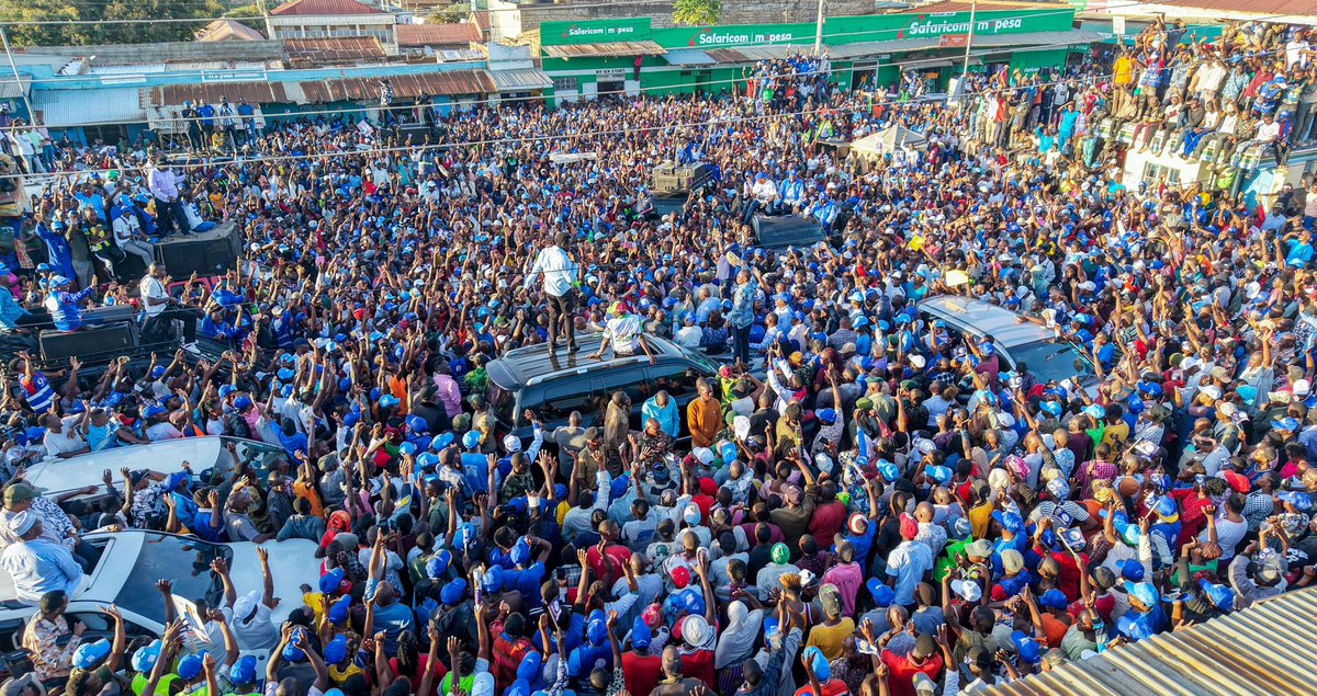 rigathi's tweet photo. Asanteni sana, Mwingi Town!  

Your resolute support in our journey towards liberation remains outstanding.  

We shall not let you down, and together, we will achieve great success.  

Thank you for standing with us! https://t.co/VjiDa9s3lD