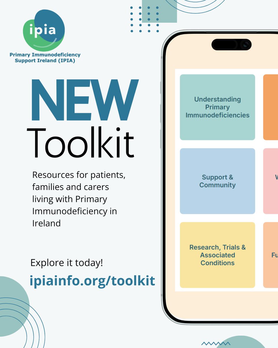 ipiainfo's tweet photo. World PI Week is here, and we’re delighted to launch the IPIA Patients Toolkit that brings together trusted information and practical support for people living #PID Explore the toolkit and join IPIA #WorldPIWeek #IPOPI #IPIA #JoinIPIA https://t.co/8vuwUBISZQ https://t.co/KMnAEq0HH9