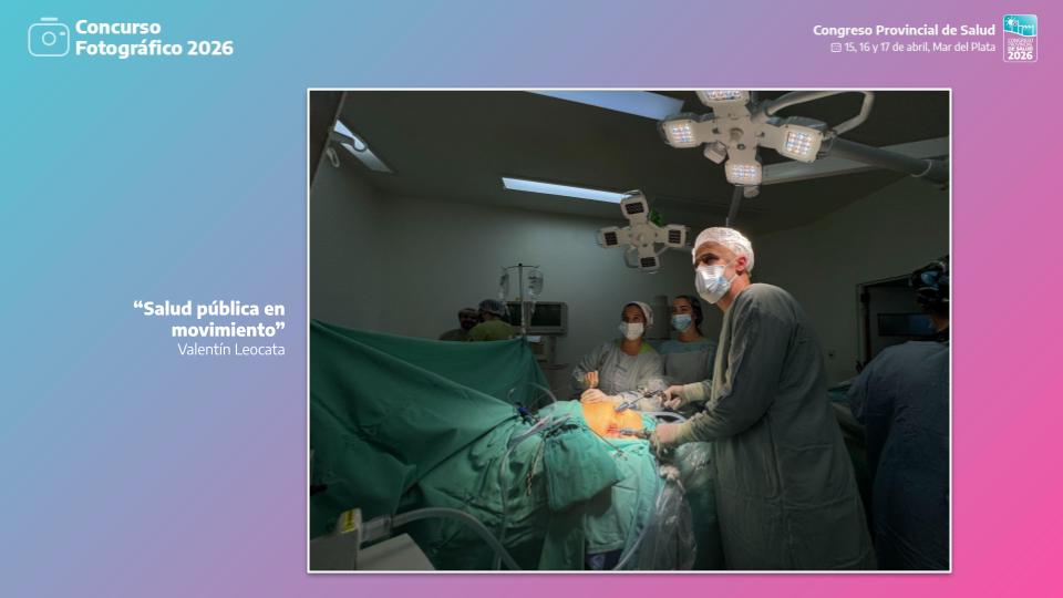 Además, se entregaron menciones especiales a las siguientes fotografías: 

"Miradas sin tiempo" de Camila Acieri y Matilde de los Santos, "Cuidarnos es cosa de todes" de Jazmín Antonella Benítez y "Salud pública en movimiento" de Valentín Leocata.

¡Gracias a todxs por ser parte!