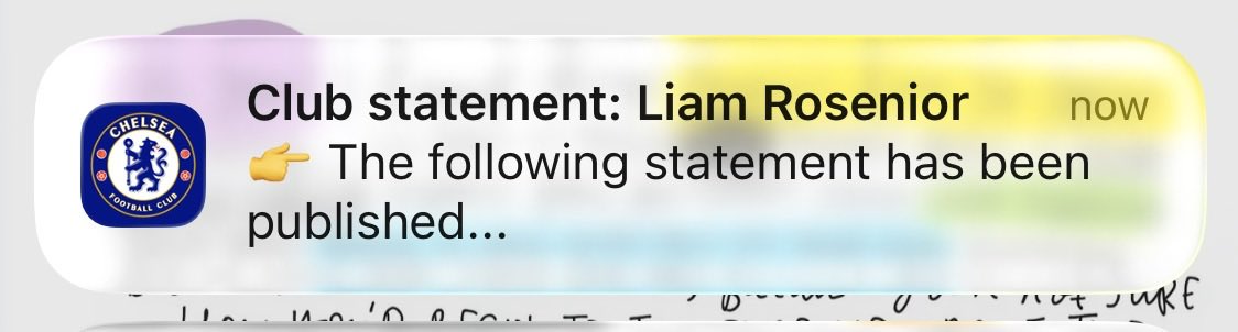 Club statement 🤧😭