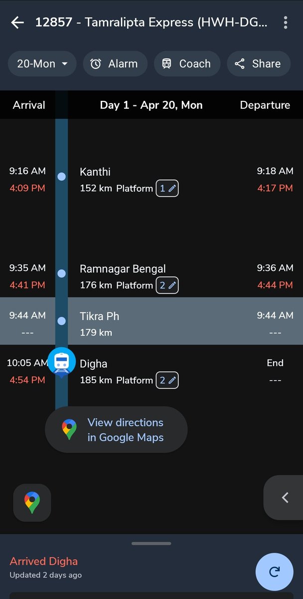 soumendusrkr's tweet photo. @ranjit_mahato1 @rishibagree I have a better one.. 🤣
Distance 185km.. Late 7 hrs https://t.co/jXfAvdSv9s