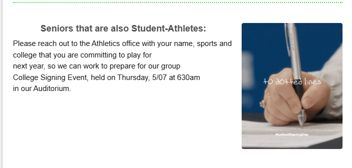 GHS Announcements tweet media
