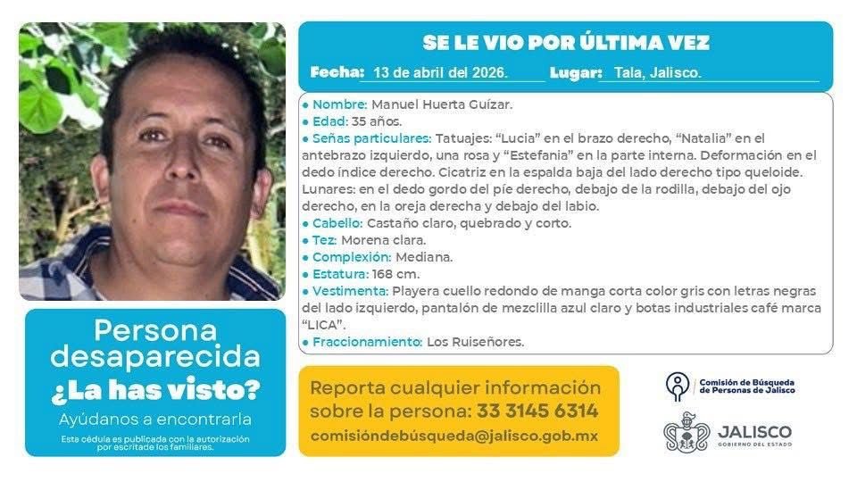 Favor de compartir, queremos que Mane vuelva a casa.