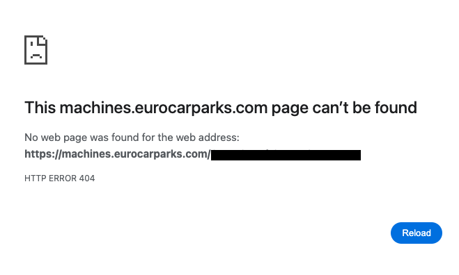 david_m_thomas's tweet photo. @Eurocarparks_CS your SMS receipt portal does not work and returns an error message so I am unable to download my parking receipts.  I reported this via your website but was simply told by email to "specify my request" using the same form that I reported the original issue! 🤬 https://t.co/E6meGrB0ir