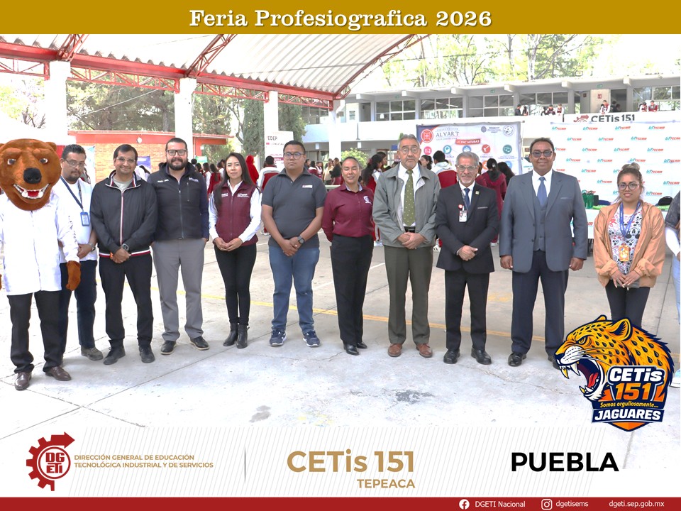 cetis_151's tweet photo. Feria Profesiográfica 2026
El objetivo general es orientar a los estudiantes del CETis No. 151 en la elección de su futuro académico y profesional, mediante la difusión de la oferta educativa de nivel superior https://t.co/BmA7plm48J