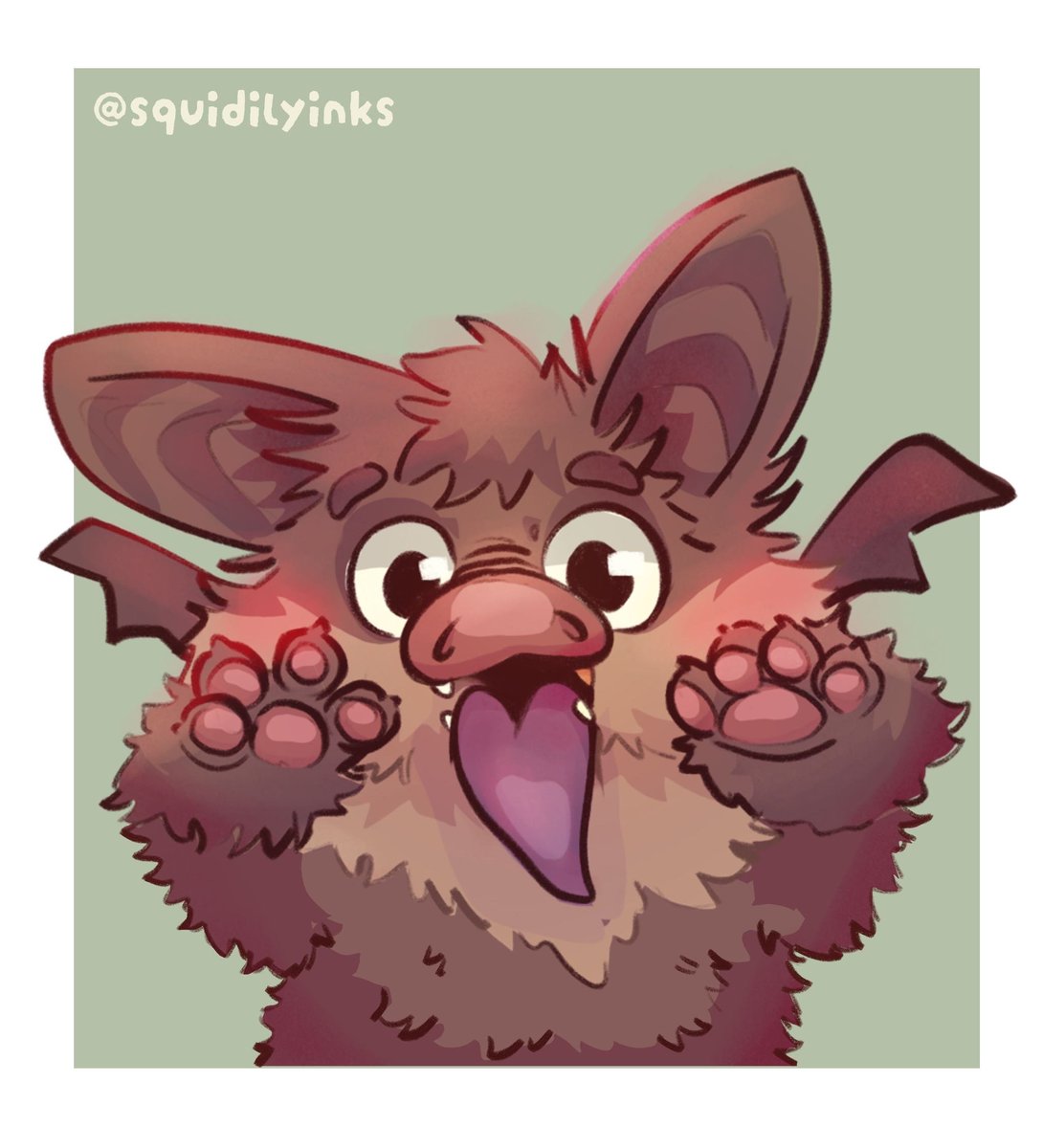 squidilyinks's tweet photo. Smol Bat!Rat doodle dump because his teeny little face has been plaguing my mind lately. 🦇✨️
The buns at the end 😭💖✨️
.
.
#ocart #ocartist #batart #furryart #kawaiiart https://t.co/KdbAdoGCor
