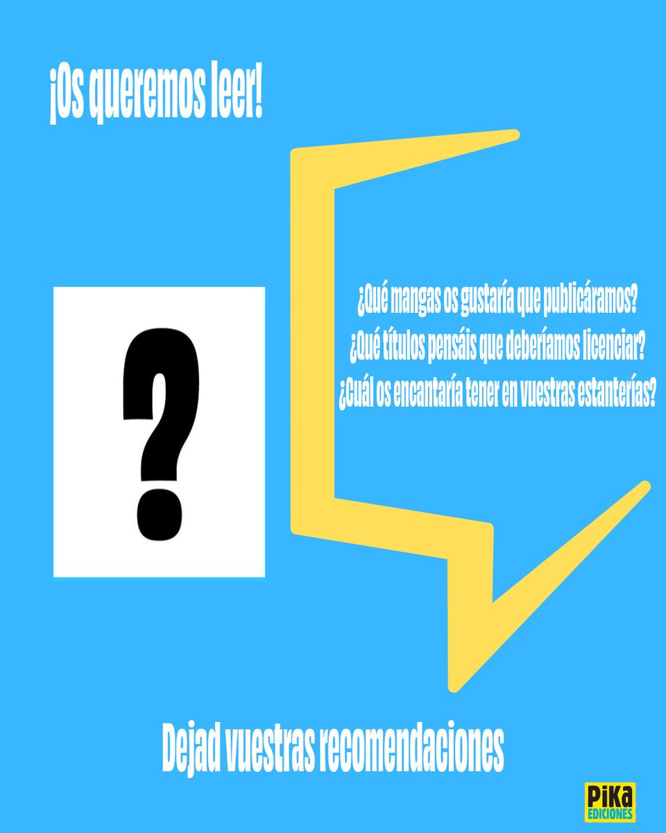 Pika Ediciones tweet media