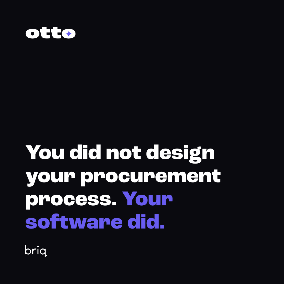 BriqHQ's tweet image. Your procurement process has too many approval steps.

Not because the work needs them. Because your ERP does.

When software stops being the constraint, most of those steps stop making sense.

#ConstructionTech #Procurement #ConstructionIndustry