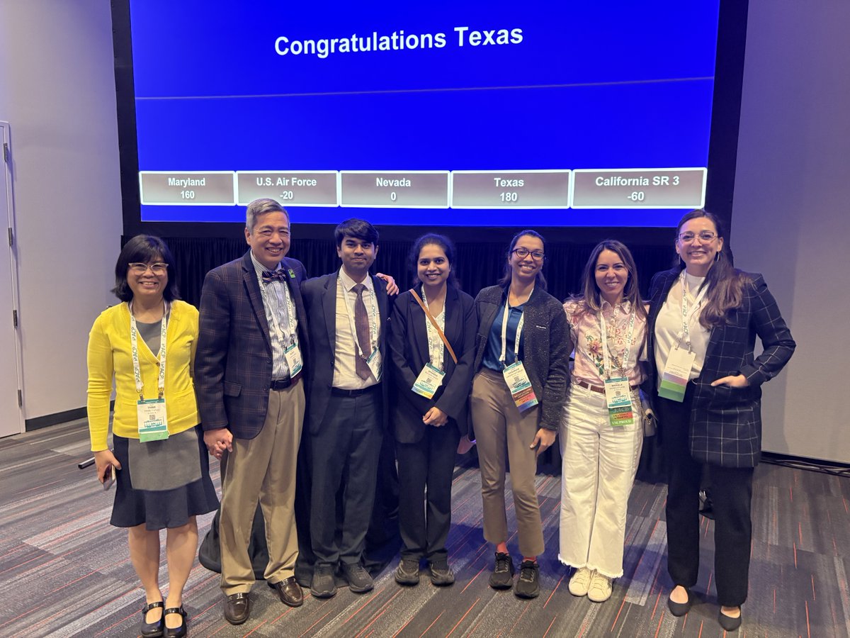 Texas_ACP's tweet photo. Great connecting with fellow Texans at #IM2026 in San Francisco.

Celebrating new FACP and MACPs, learning from incredible faculty, and sharing a great time together.

Congrats to our Doctor’s Dilemma team for placing 2nd and to Texas Tech El Paso.

#TXACP https://t.co/DCIbj1VtDy