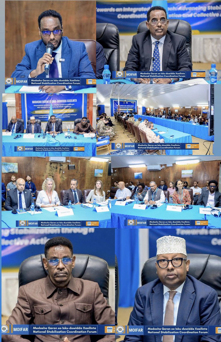 moilghss2020's tweet photo. The Ministerof Interior and LG of Hirshabelle Abdi Gure speaking on behalf ofthe regional states of the country welcomed thereview of the Stabilization Strategy process saying We welcome the beginning of the review of the national stabilization strategy in important opportunity. https://t.co/JkIbvIoB3k