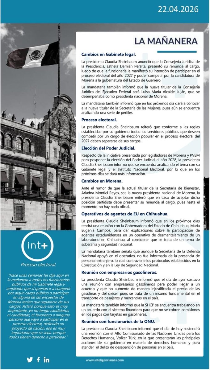 InteligenciaMás tweet media