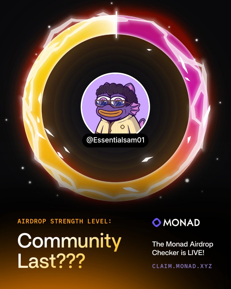 ESSENTIAL.M⨀N (pre-rich arc) tweet media