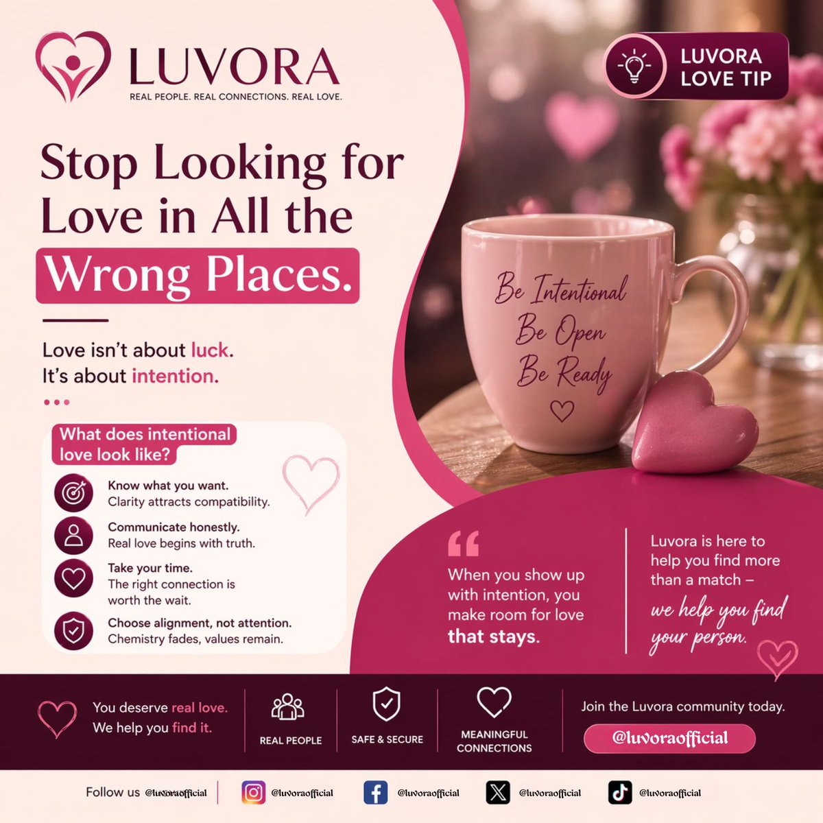 luvoraofficial's tweet image. Stop looking elsewhere! 
We are here for you!❤️
#luvora #ottawa #lovematch