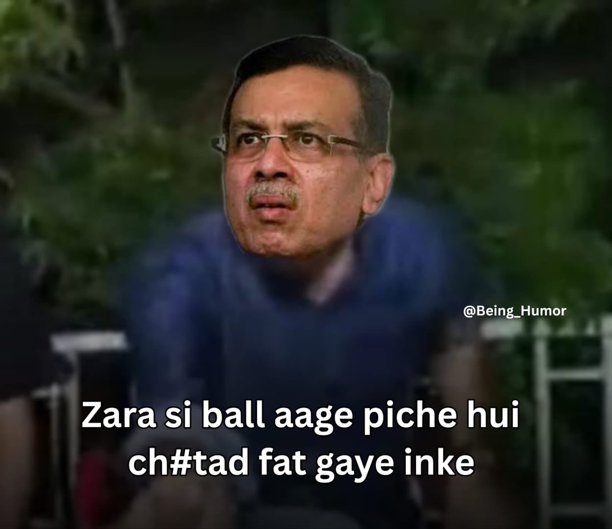 Goyanka watching LSG bat 😂