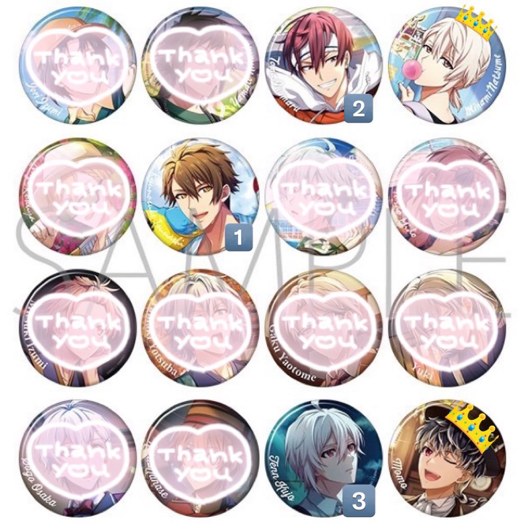 アイドリッシュセブン アイナナ ドラコレ 缶バッジ キャラバッジコレクション 百 グッズ-バッチ】アイドリッシュセブン キャラバッジコレクション