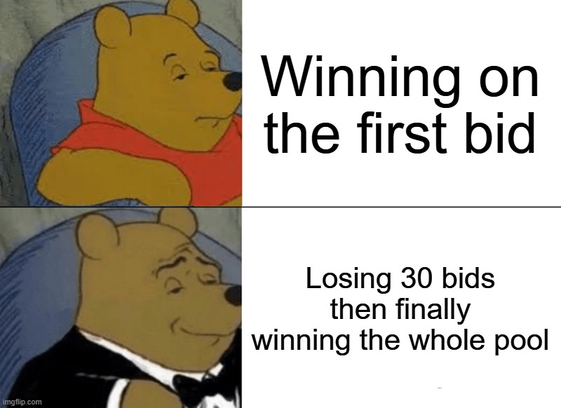 30 bids later and I have no regrets haha
<a href="/CosmicSignature/">𝒞𝑜𝓈𝓂𝒾𝒸 𝒮𝒾𝑔𝓃𝒶𝓉𝓊𝓇𝑒🦇🔊</a> #CosmicSignatureMemeTakeover