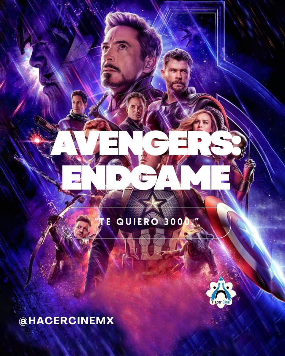 HacerCineMx's tweet image. #AvengersEndgame (2019)-Marvel Studios