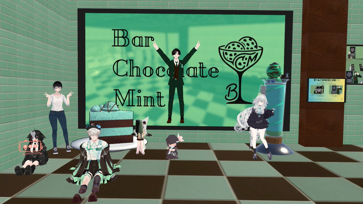 Yuhi_cluster's tweet image. 今日もありがとうございます〜！
今日は海外の人が多かったです。
言語は違えど楽しめるBarなのかも！
#cluster #BarChocolateMint