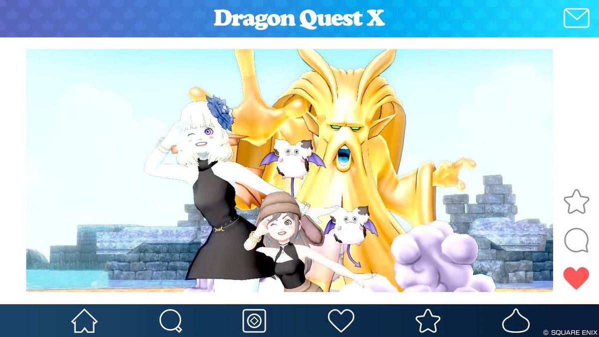 Cocoage_dq10's tweet photo. 初見！金ピカの雲のおじいちゃん🥸☁️
アクセは完成しなかった… また頑張ろ！ https://t.co/K7KDDHgPYc