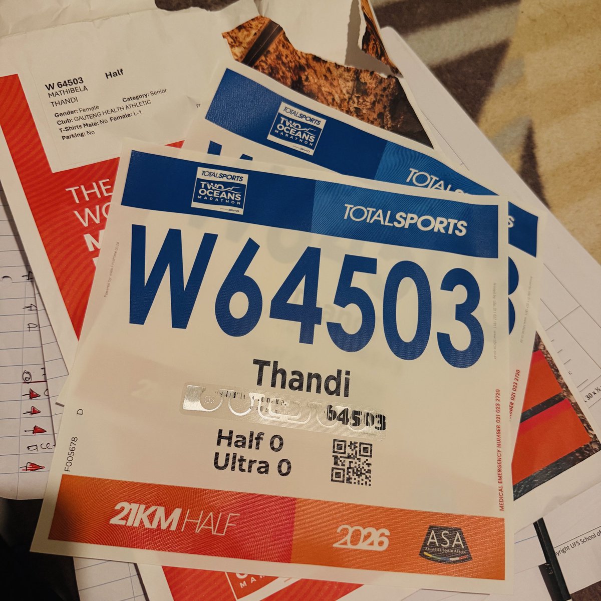 Thandee_M's tweet image. A Promise to myself for 2027 🤞🏽NO EXCUSES 

#fetchyourbody2026
#RunningWithTumiSole