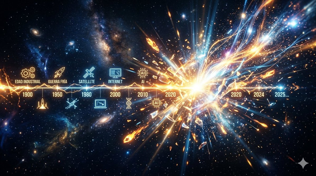 JuanmaNext's tweet image. No estamos viendo el futuro.
Estamos participando en su construcción… en tiempo real.

Y eso cambia todo.
#Reflexión #Futuro #Innovación