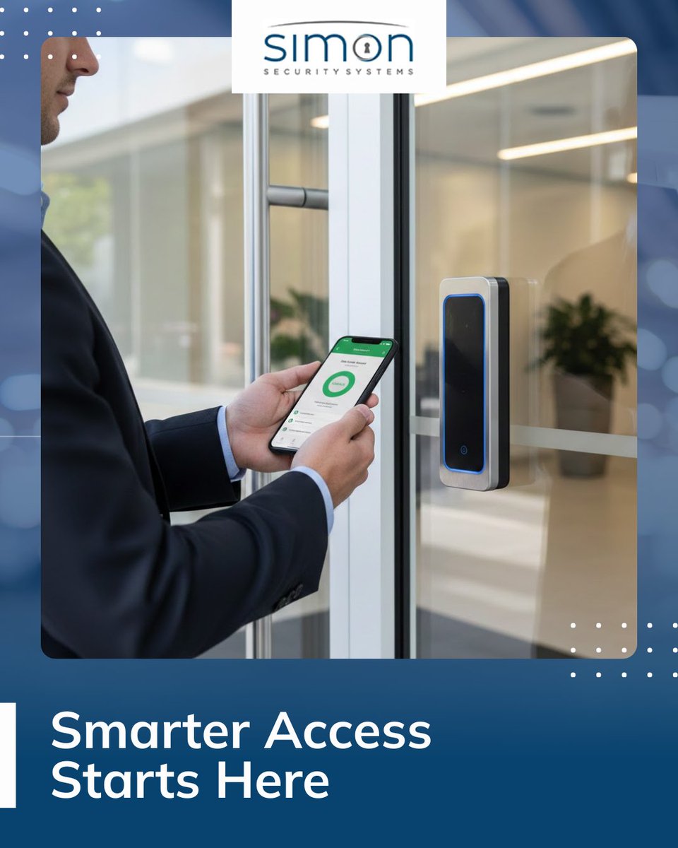 simon_systems's tweet photo. Still handing out physical keys? Upgrade to cloud-based access control with Simon Security Systems. Manage doors remotely, add users instantly, track entries, and use secure mobile credentials. Simplify security—no more lost keys! https://t.co/BaJnAKVwNx