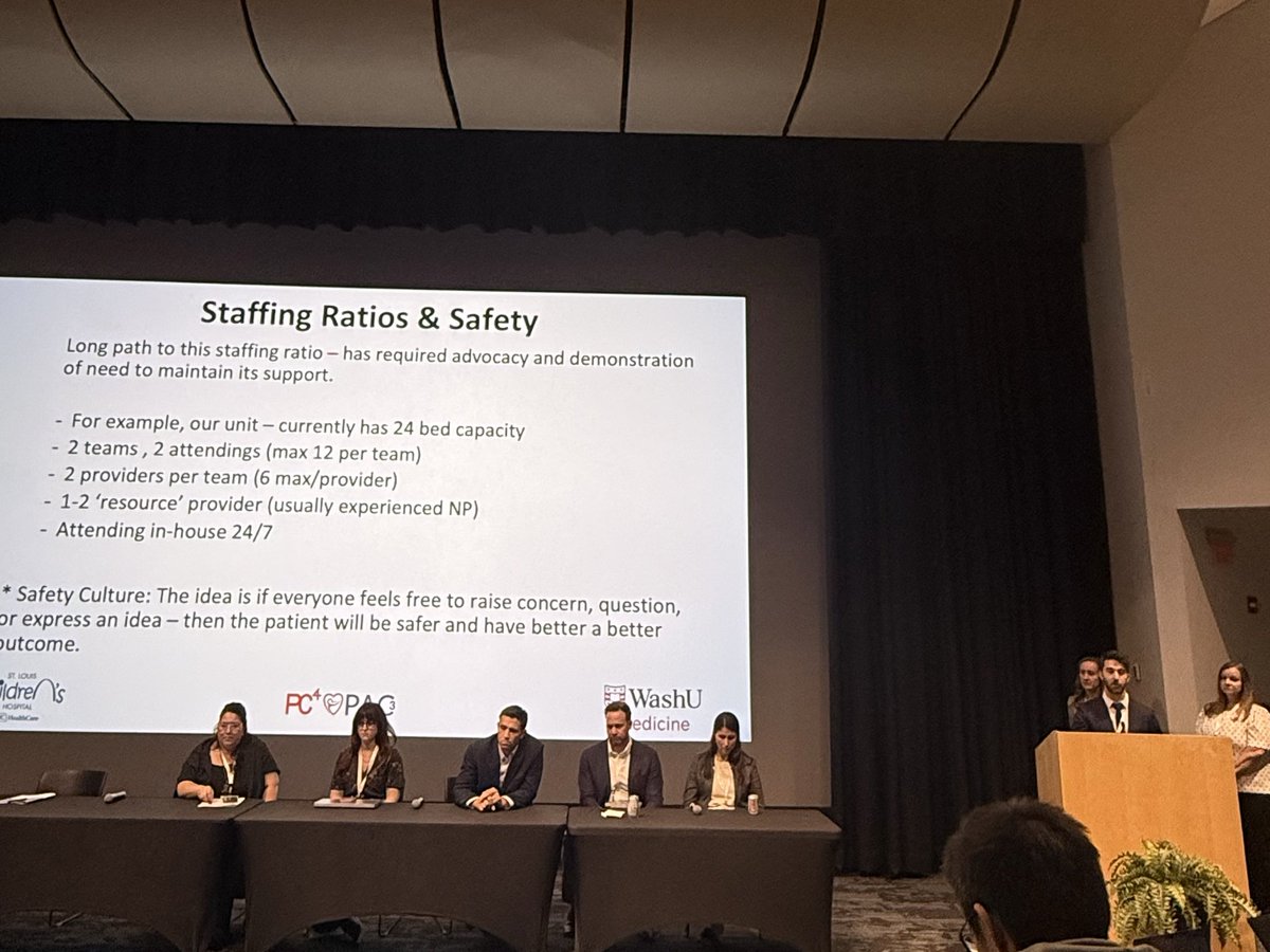 DWerho's tweet photo. Important session about optimizing our nursing teams in the #PedsCICU at #PC4PAC3Spring26 and the importance of great nursing care on patient outcomes @pc4quality https://t.co/Z5a12iQVSV