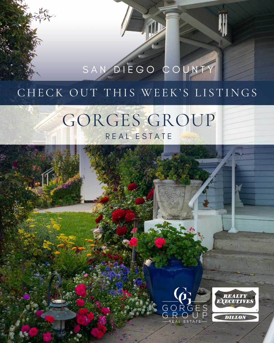 rafigorges's tweet photo. 🏡San Diego Property Spotlight - This Week’s Listings Await!

The Gorges Group is equipped to assist you through every phase of your real estate journey. Browse San Diego’s newest listings today.

🔗 - https://t.co/zHBXvhwDlF

Rafi Gorges
DRE #01703837
@DillonExec https://t.co/L7Lbi8Puhy