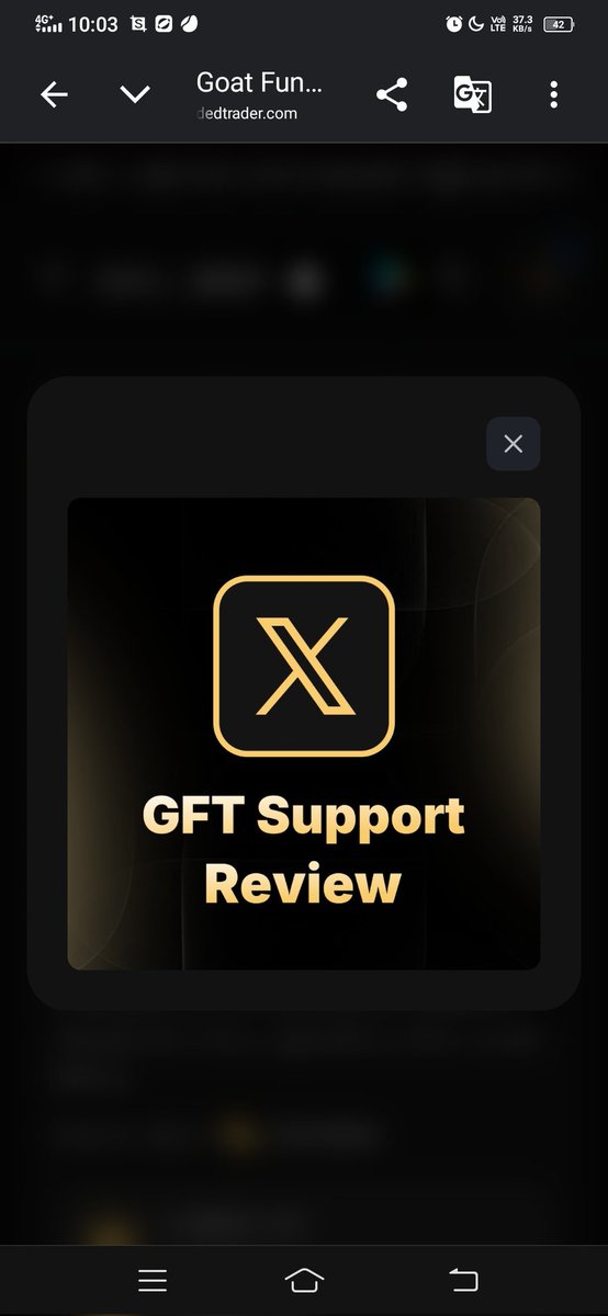 Mohdfarhan23082's tweet image. "Had a smooth experience with the @Goatfunded support team. They are very helpful and quick to respond! Great service. 🙌 @EdwardXLreal #GFT #Trading #Support"