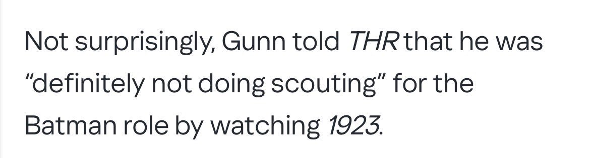 My glorious James Gunn please don’t forget 🙏🙏🙏🙏I don’t want Batman to chase  clayface in Gotham city with his horse rather than is batmobile