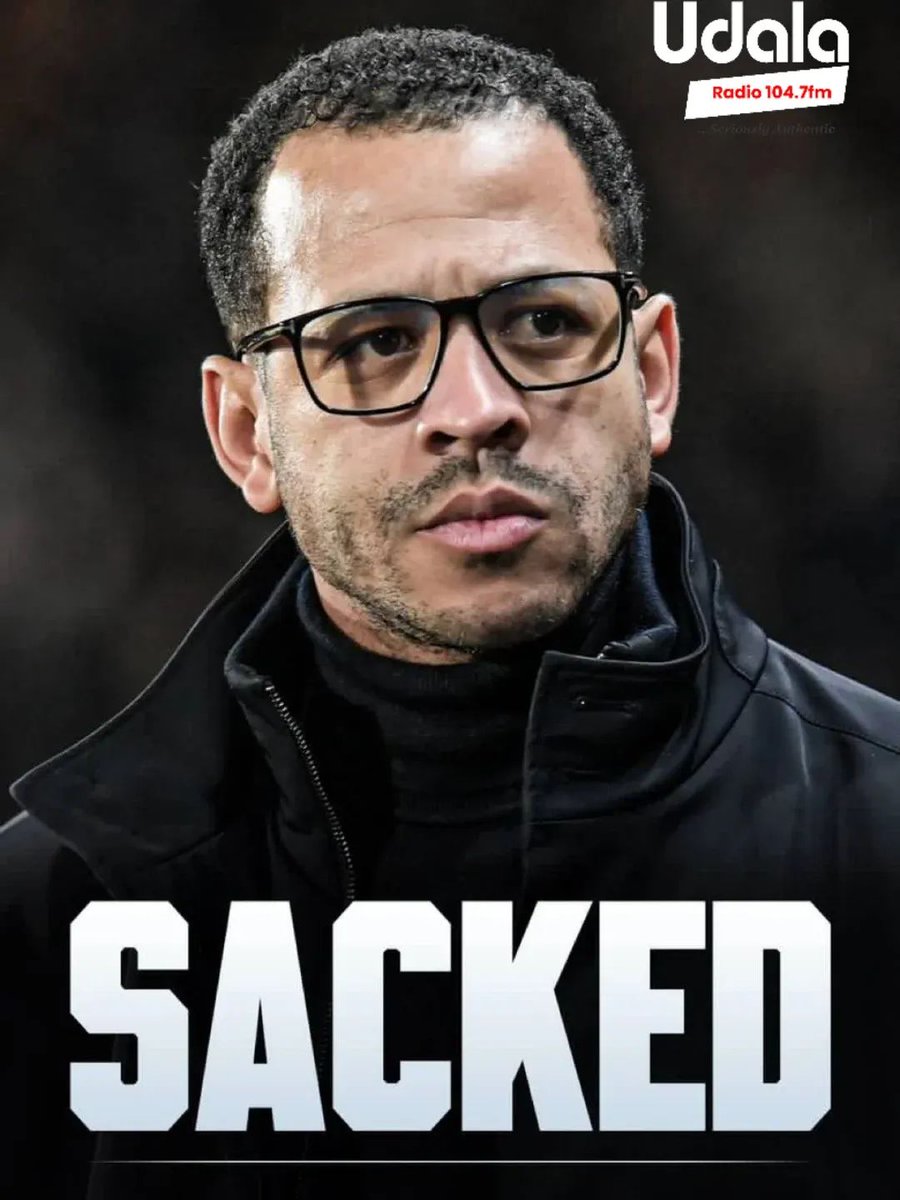 Udalaradio's tweet photo. 𝗕𝗥𝗘𝗔𝗞𝗜𝗡𝗚 📰

Liam Rosenior has been sacked as Chelsea head coach following five-straight Premier League losses without scoring.

#udalaradio #news #entertainment #seriouslyauthentic https://t.co/lbAO4jT01v